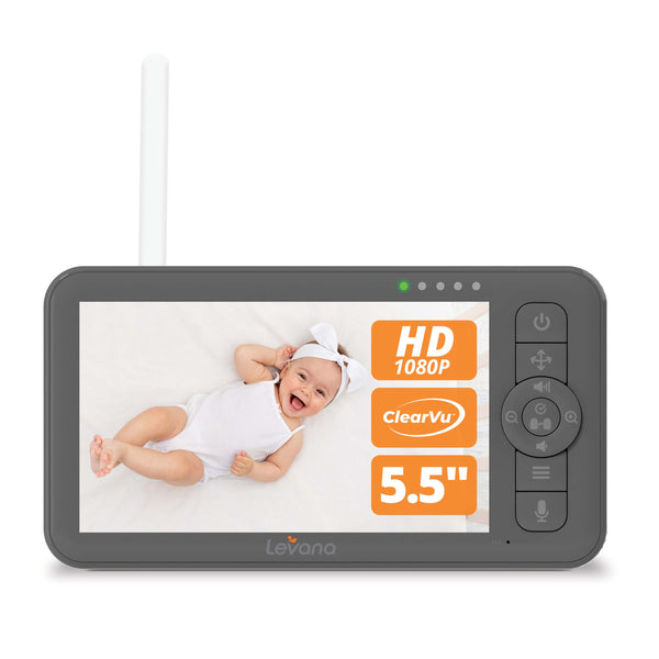Levana Nala 1080P Baby Monitor Kits – 5.5” 1080P Additional Monitor
